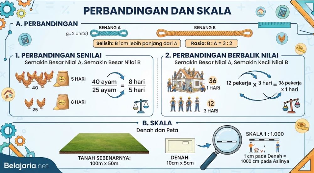 PERBANDINGAN DAN SKALA